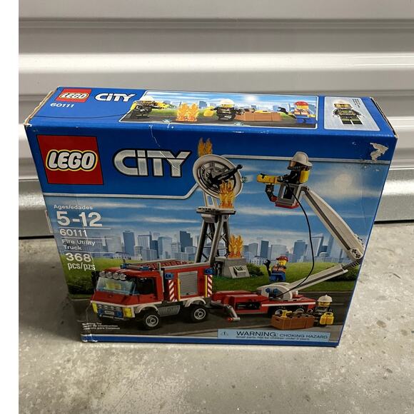 LEGO 60111 -City Fire Utility Truck Factory Sealed - Picture 1 of 6